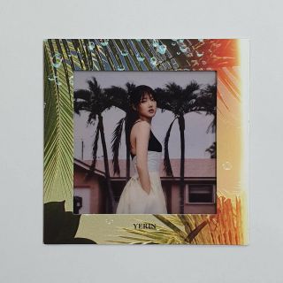 Yerin Official Frame Clear Photocard Gfriend The 7th Mini Album Fever Season