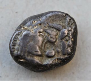 Kings Of Lydia.  Temp.  Cyrus – Darios I.  Circa 550/39 - 520 Bc.  Ar Siglos (15mm, )