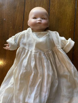 Antique German Am Dream Baby Doll 11” W/original Body