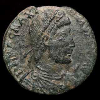 Lucernae Magnus Maximus Maiorina Reparatio - Reipvb.  Scon (9297) Arles 383 - 8 Ad