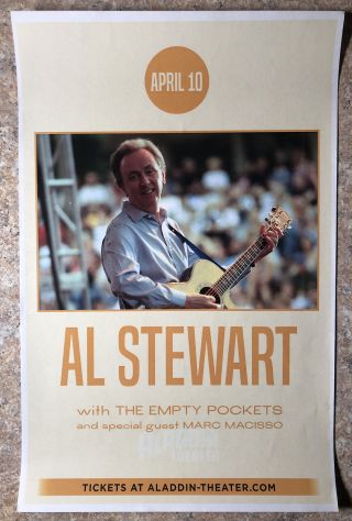 Al Stewart Concert Poster Flyer 11x17 On