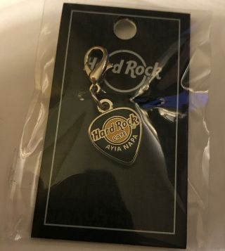 Hard Rock Cafe Ayia Napa Hrc Bracelet Guitar Pic Charm