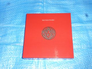 King Crimson Discipline Empty Promo Box Japan For Mini Lp Hq Cd (2011 Small Box)