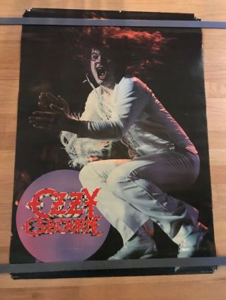 Ozzy Osbourne Vintage Poster 24x34