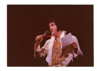 Elvis Presley Vintage Photo My Way The Last Time Jun.  26 1977 Ind
