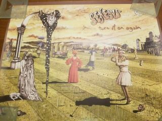 Genesis Music Poster " Turn It On Again "