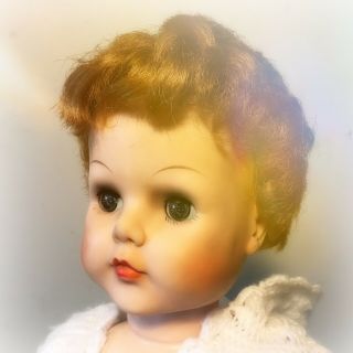 Vintage Antique 1950s Sweet Rosemary Doll 30 Inch Sleepy Eyes Cinderella Toys