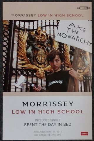 Morrissey Low In High School 2017 Promo Poster