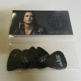 Creed Scott Stapp Signature Tour Guitar Pick Pack Of W Photo Card