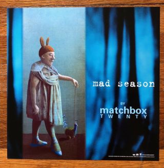 Matchbox Twenty Mad Season Rare Promo 12 X 12 Poster Flat 