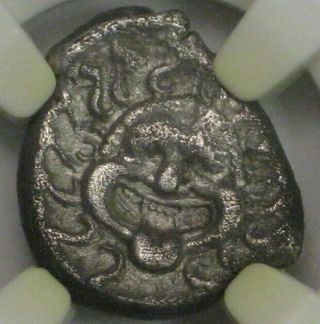 Thrace,  Apollonia Pontica - Silver Drachm - Ngc Xf 3/5 2/5 - 4th Century Bc