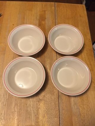 4 Corelle French Garden Soup/cereal Bowls 6 1/2 "