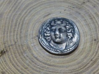 Larissa In Thessaly 356 B C Nymph Horse Ancient Greek Silver Stater Coin 8.  59 Gr