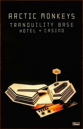 Arctic Monkeys Tranquility Base Hotel & Casino Record Store Promo 11x17 Poster