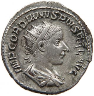 Rome Empire Gordianus Antoninianus Concordia Milit T134 013