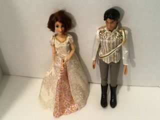 Disney Store Rapunzel And Eugene Classic Wedding Doll Set - Tangled Flynn Ryder