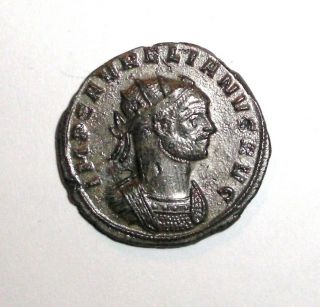Ancient Roman Empire,  Aurelian,  272 - 274 Ad.  Ae Antoninianus