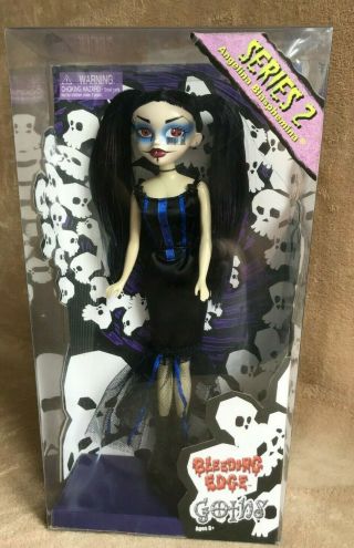 Rare Bleeding Edge Series 2 Goths Doll Angelina Blasphemina 2003 Boxed Halloween