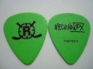 Nofx Green Pick With Black Logo Melvin Guitar Pick Usa 2011 - 2012 Tour