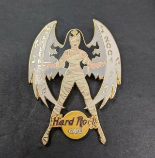 Hard Rock Cafe Pin Myrtle Beach 2004 Sexy Mummy Egyptian Girl Wings Le300