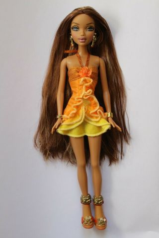 My Scene Juicy Bling Madison Westley Doll Mattel Barbie Dress Shoes