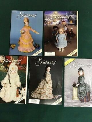Five Gildbrief Magazines For Doll Lovers