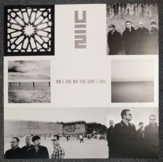 U2 No Line On The Horizon 2009 Promo Poster