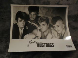 Jimmy & The Mustangs Promotional 8x10 Press Photo Curb Mca Records