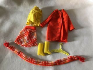 Vintage 1970 Barbie Doll Anti - Freezers Outfit 1464 99.  9 Complete