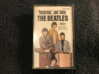 The Beatles Yesterday And Today Vintage Capitol Records Cassette Tape 1978