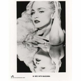 Madonna Photo - In Bed With Madonna - Photo Print - 8 X 10 Inches