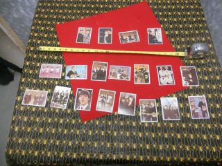 Vintage 1964 The Beatles Trading Card Color & Diary 19 Cards Total