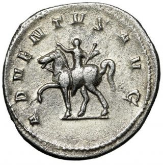Trajan Decius Ar Antoninianus " Adventvs Avg Emperor On Horse " Ric 11b Vf