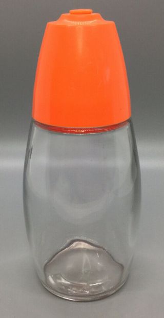 Vintage Westinghouse Gemco Sugar Shaker Dispenser Orange Top