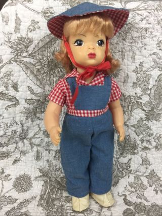 Terri Lee Doll Vintage Outfit Blonde 16” 1950’s