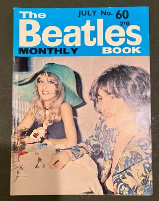 Very Rare July 1968 The Beatles Book 1968 Issue 60