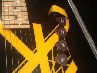 Eddie Van Halen Tribute Guitar Picks 4 Picks For $9.  99 Evh