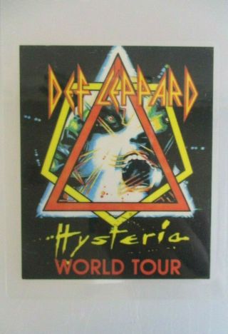 Def Leppard Band Hysteria World Tour Staff Backtage All Access Pass