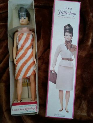 Vintage 1963 Remco Lisa Littlechap Doll Old Stock