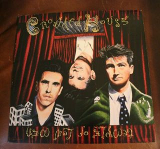 Crowded House Temple Of Low Men Poster Flat 1988 2 Sided