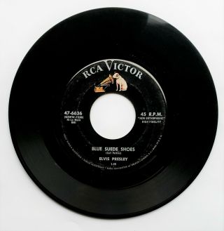 Elvis Presley - 47 6636 - Blue Suede Shoes B/w Tutti Frutti - Vg,  / Nm