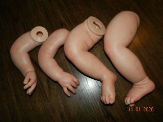 Reborn Doll - Legs And Arms - No Head No Body Put Together 7c