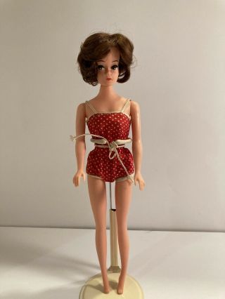 Vintage Bubble Cut Barbie Clone Doll “denise” By Davtex - Hong Kong - Rare Htf