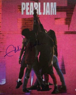 Reprint - Eddie Vedder Pearl Jam Autographed Signed 8 X 10 Photo Poster Rp
