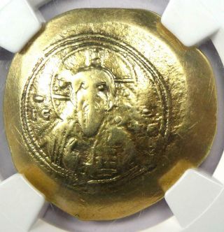Michael Vii Av / El Histamenon Nomisma Christ Coin (1071 - 78 Ad) - Ngc Vf