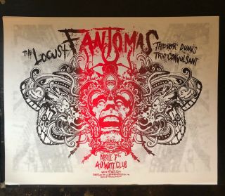 Fantomas - 2005 Gig Poster - Athens,  Ga - Faith No More - Locust - Melvins