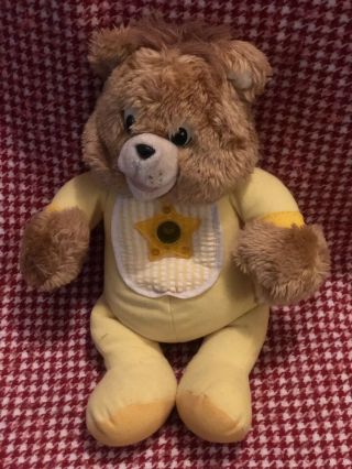 Vintage Yellow Teddy Ruxpin Very Rare Bear Nighty Lite