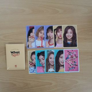 Twice 5th Mini Album [what Is Love?] B Ver.  Official Pre - Order Photocard Set