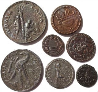 7 Ancient Greek Roman Fantasy Coins