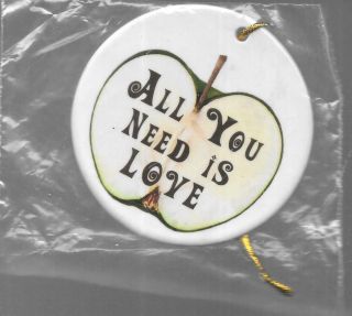 The Beatles All You Need Is Love Chriatmas Ornament